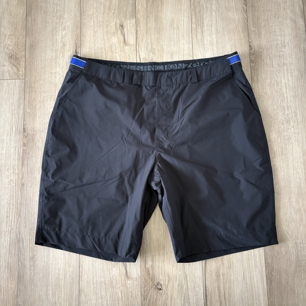 Men's Zero Restriction Tour Series Adjustable Waistband‎ Golf Shorts XXL Black